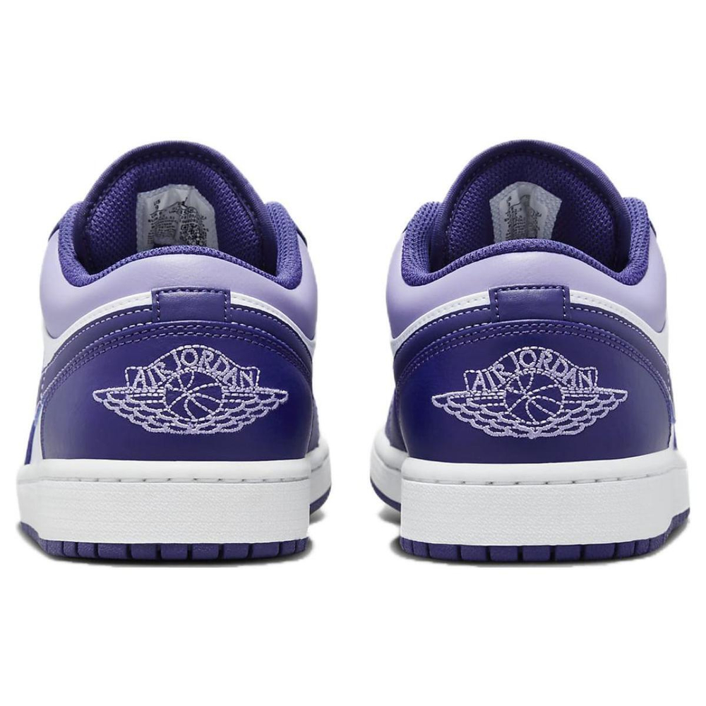 Кроссовки Air Jordan 1 Low Covered In Purple Tones