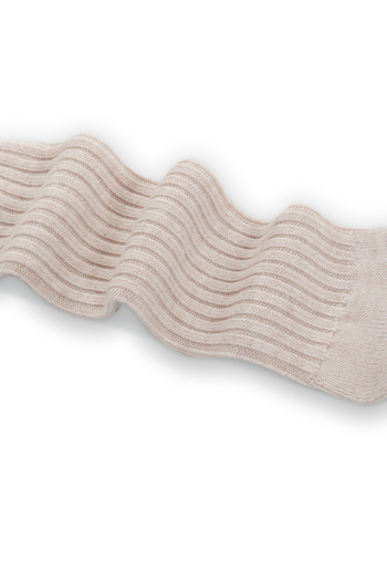 Носки длинные с добавлением шерсти Бежевый