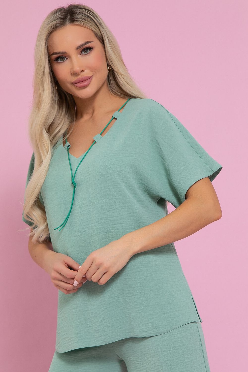 Костюм Свободный вечер НЬЮ (тиффани) К12670-15 LT Collection