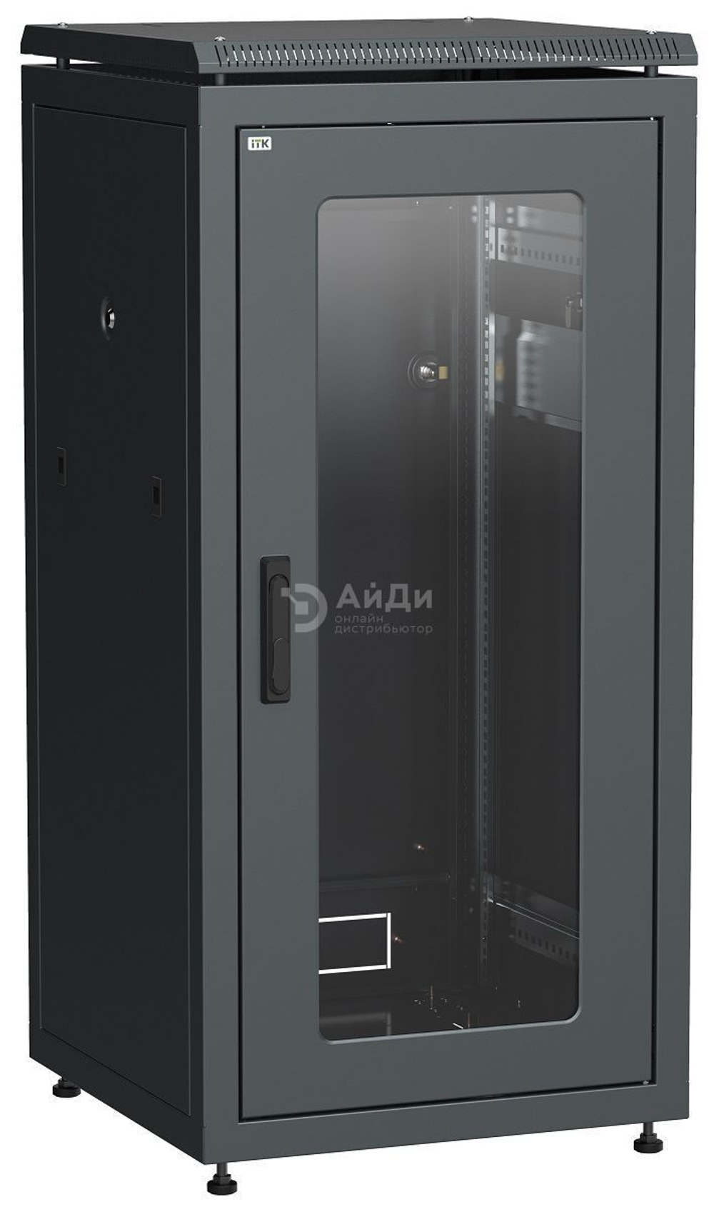 Шкаф телекоммуникационный напольный ITK LN05-24U68-G