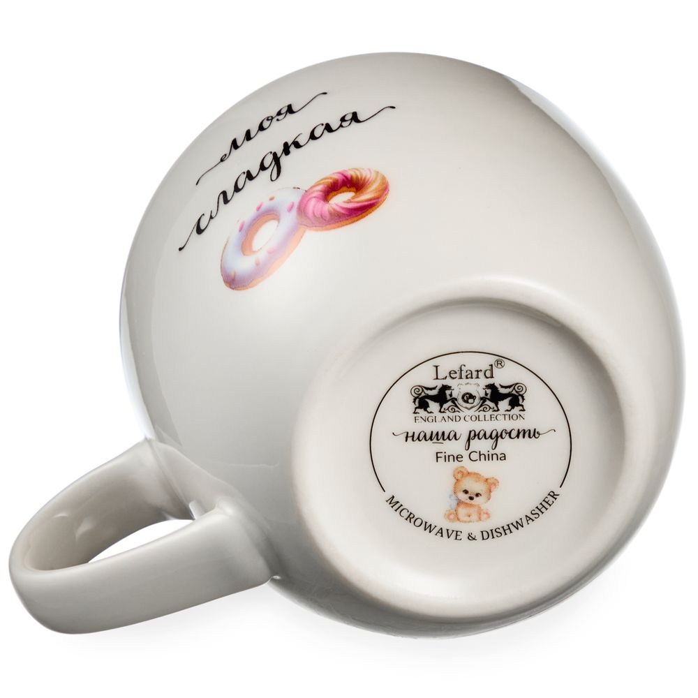 НАБОР ДЕТСКОЙ ПОСУДЫ LEFARD "САМАЯ СЛАДКАЯ" 3 ПР. (КРУЖКА 240МЛ, САЛАТНИК 500МЛ, ТАРЕЛКА 20,5СМ)