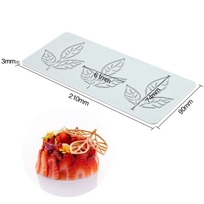 Силиконовый коврик для декора "Листья №4"