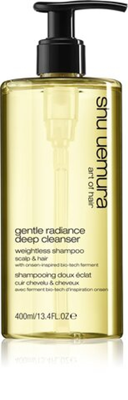 Shu Uemura Deep Cleanser Gentle Radiance - мягкий очищающий шампунь для здоровых и красивых волос /   400  ml  / GTIN 3474637111281