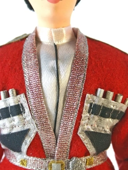 Кукла коллекционная Казак кубанский в красной черкеске