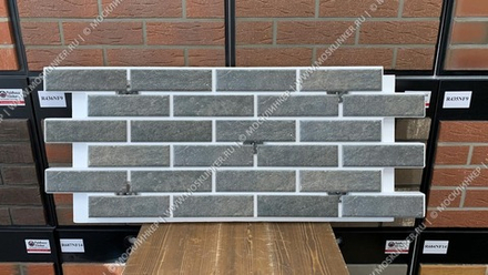 Клинкерная фасадная термопанель Paradyz Viano Antracite ППС