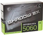 Видеокарта MSI RTX 5060 Shadow 2X 8 Гб