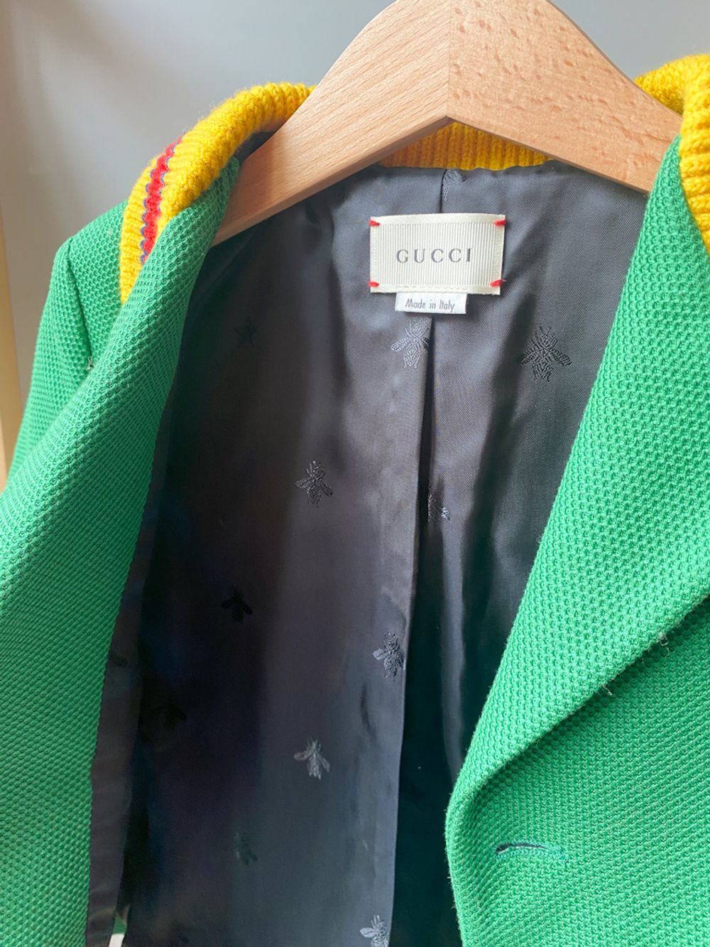 Новый хлопковый жакет Gucci, 98