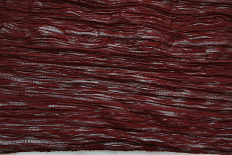 Коттон жатый красный с серебряным напылением