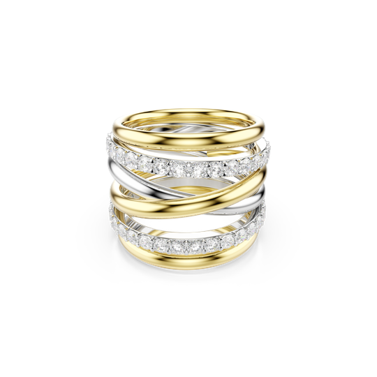 HYPERBOLA:RING WHI/MIX 55