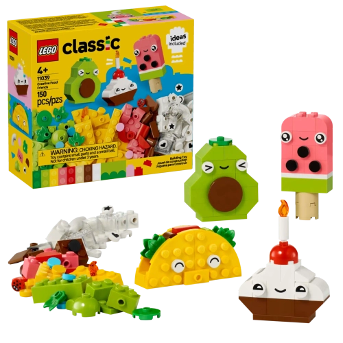 Конструктор LEGO Classic 11039 Креативные друзья по еде