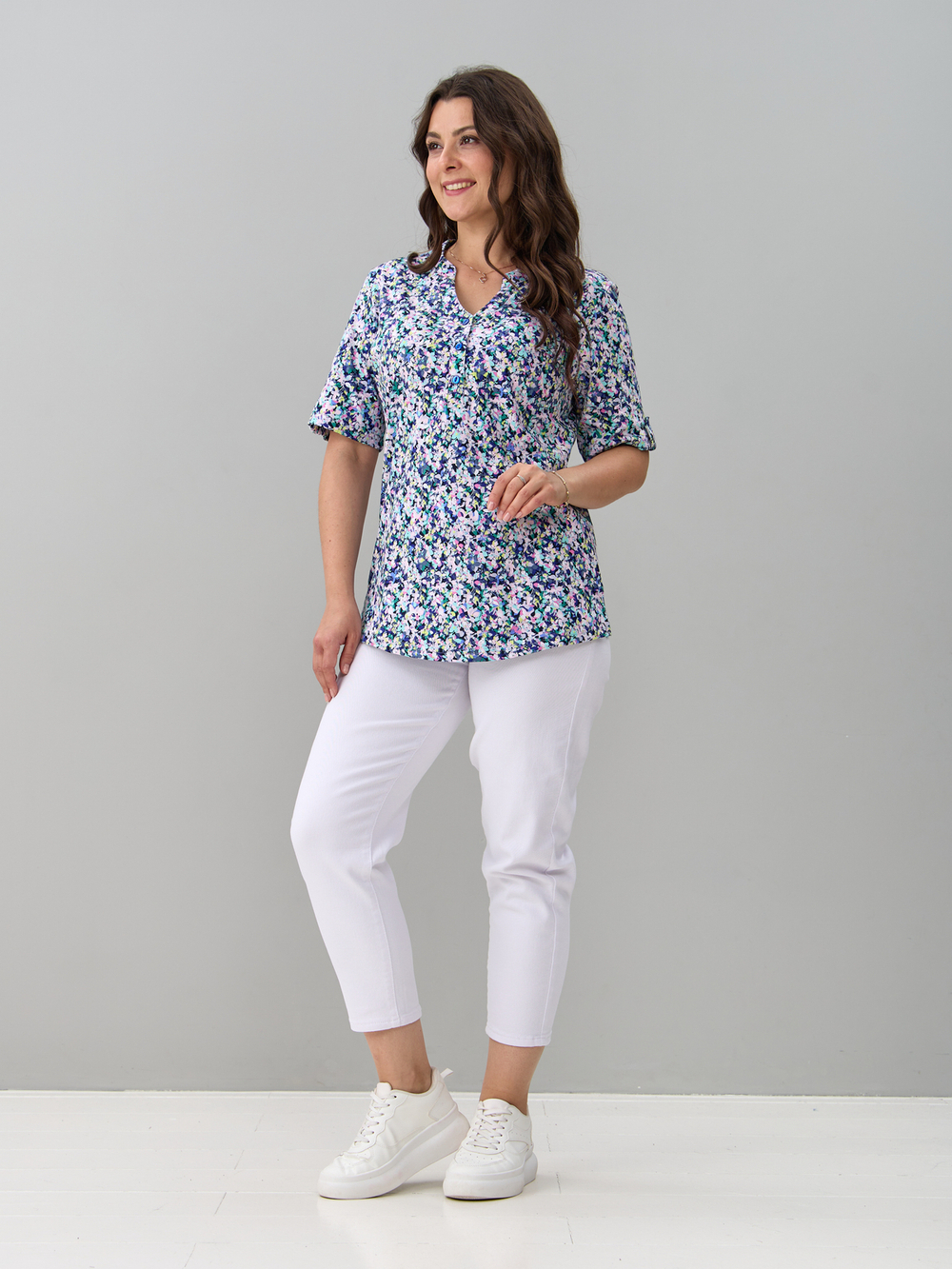 Блузка БЛ-122/акварель