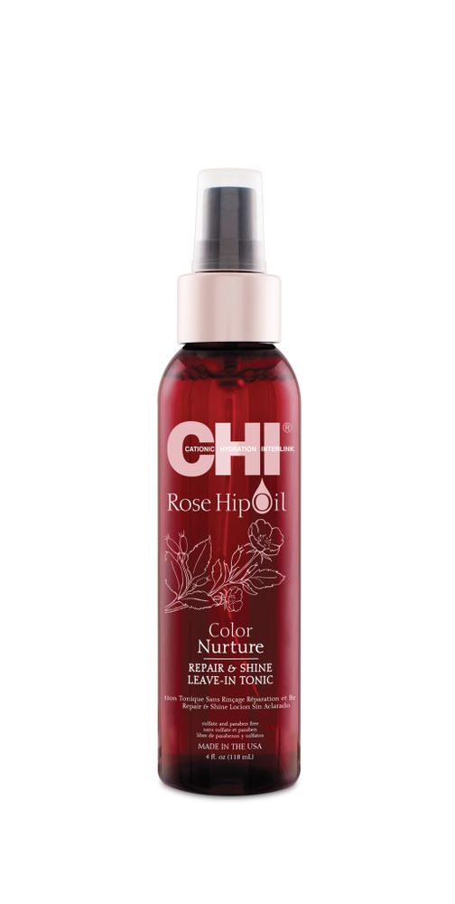 CHI Rose Hip Oil Repaire &amp; Shine Leave-In Tonic 118ml