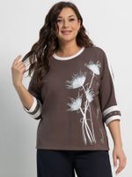 Блуза Джаз (шоколад) Б15171-4М LT Collection