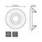 Встраиваемый светильник Gauss Backlight BL136