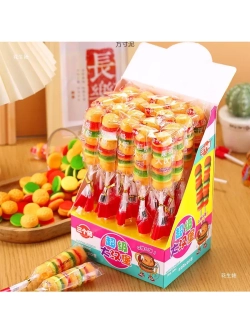 Жевательный мармелад Бургеры на палочке 22 г * 20 шт