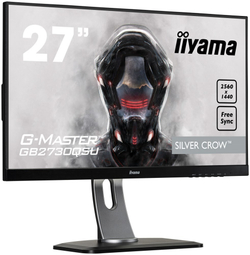 Монитор Iiyama 27;; G-Master GB2730QSU-B1 2560x1440 TN WLED 75Гц 1ms FreeSync DVI HDMI DisplayPort