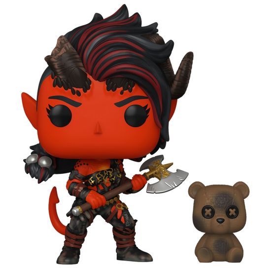 Фигурка Funko POP! Games Baldur's Gate Karlach with Clive (1018) 84957 / Фигурка Фанко ПОП! по мотивам игры "Baldur’s Gate 3", Карлах