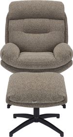 Кресло мягкое Everprof Kiwi Ткань Светло-коричневый