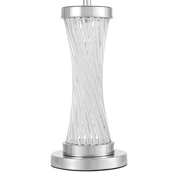 Настольная лампа Lumina Deco Villanova LDT 302 CHR+BK