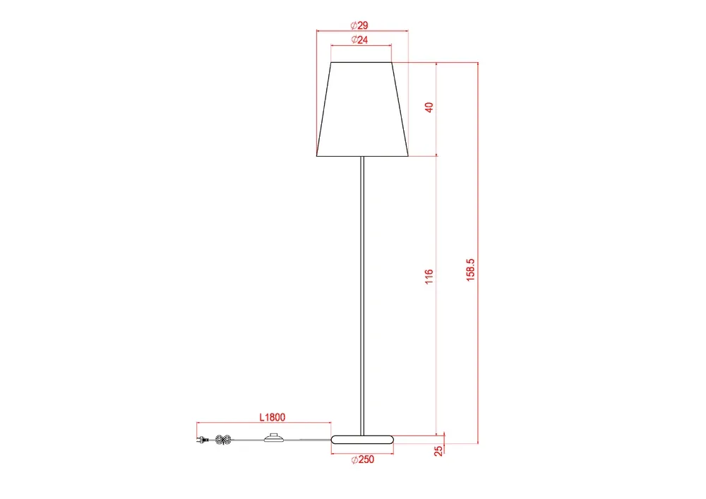 Торшер Arte Lamp ALEA