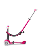 Самокат Micro Mini2Grow Deluxe Magic LED розовый