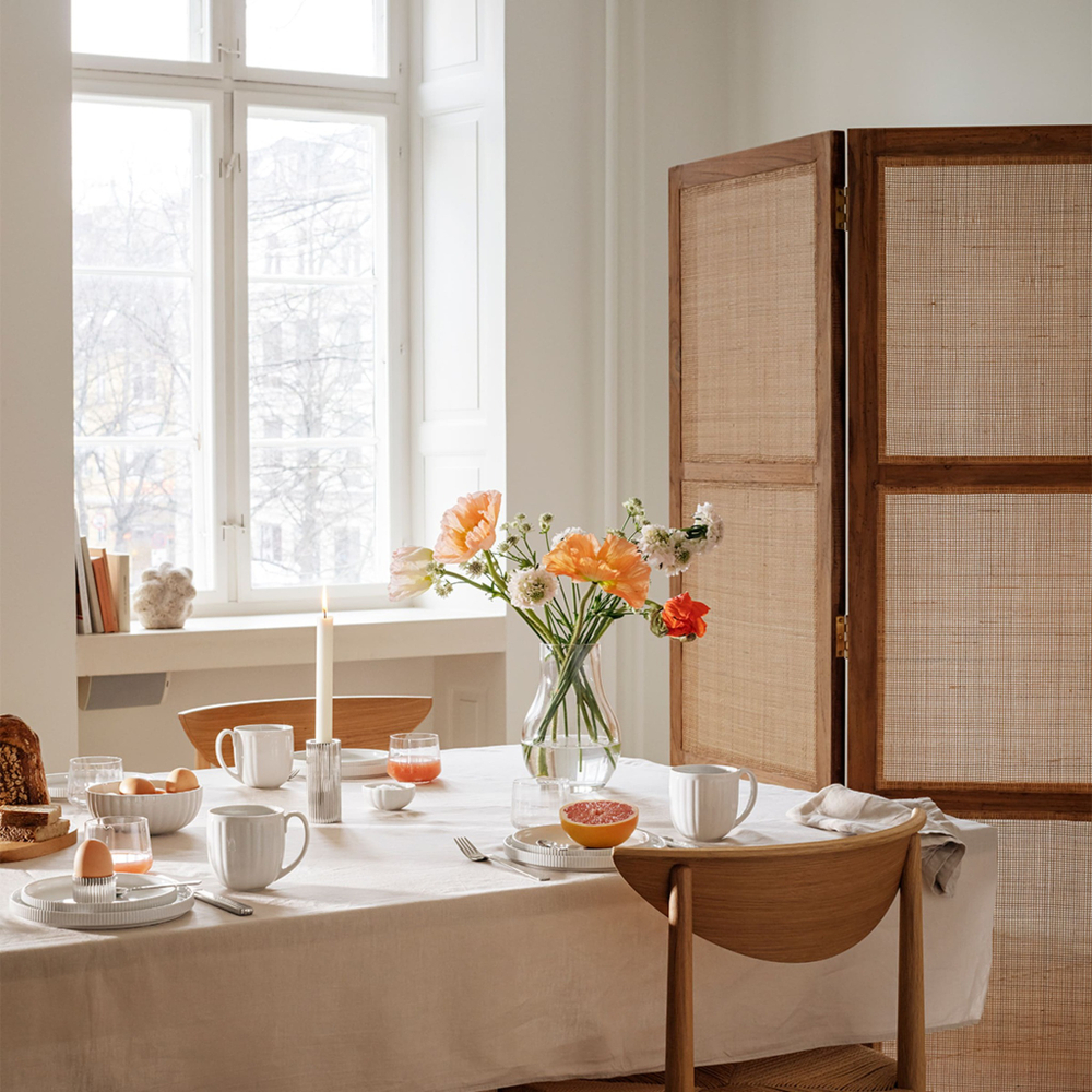 Набор розеток Georg Jensen Bernadotte, 7.4 см (2 шт.)