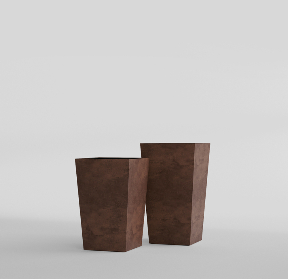 Кашпо, коллекция Color, форма CONIC