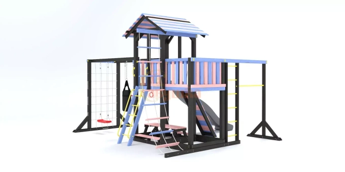 Детская игровая площадка Савушка-15 (Color-4)