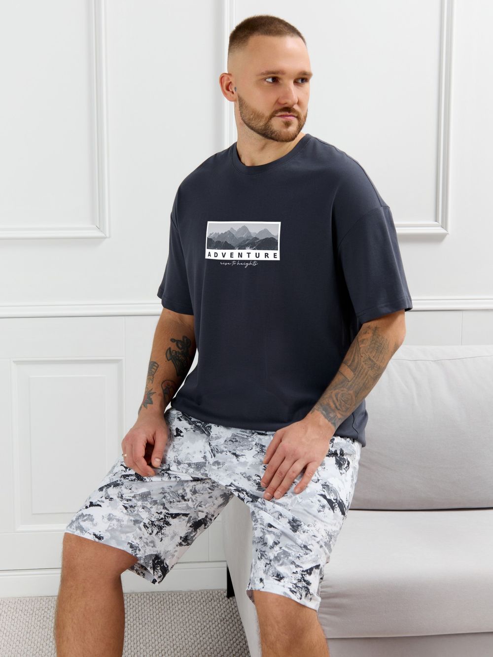 Костюм мужской Олимп-4 Виотекс ГРАФИТОВЫЙ