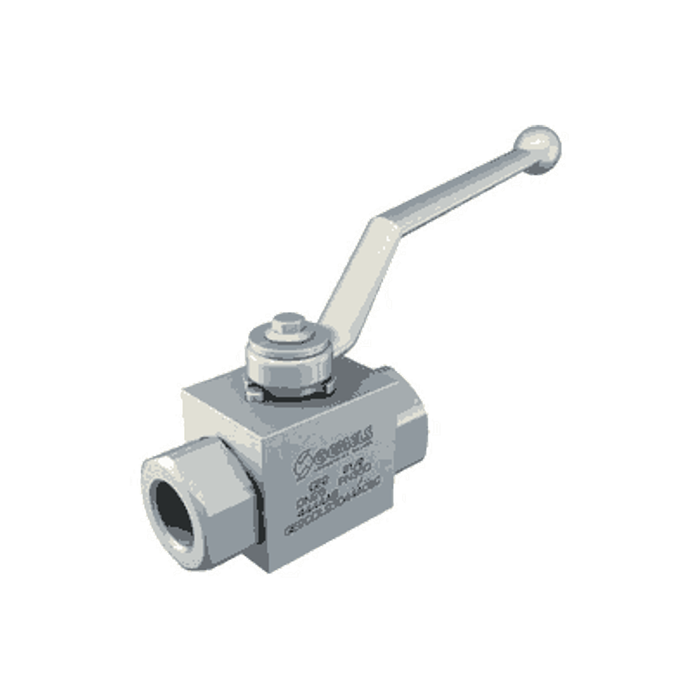 Кран 2-х ходовой шаровый BSP 3/4 DN 20 P=420 GE2