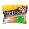 Твистер Helios Credo Double Tail 1,96"/5 см Lime & Orange 10шт. (HS-27-020)