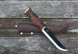 Нож с фиксированным клинком Ahti 9614 Puukko Leuku 14фотография - 3