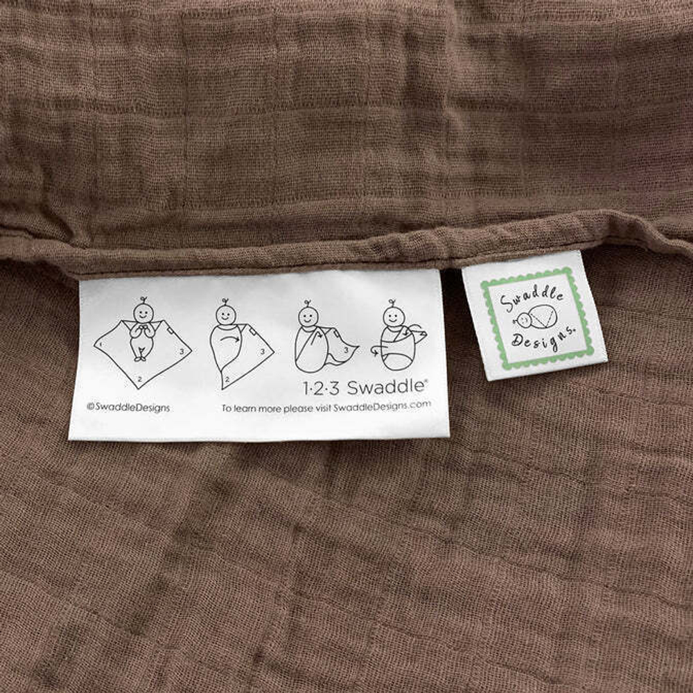 SwaddleDesigns Набор пеленок муслин 4 шт. - Earthtone 4-Pack, Coastal