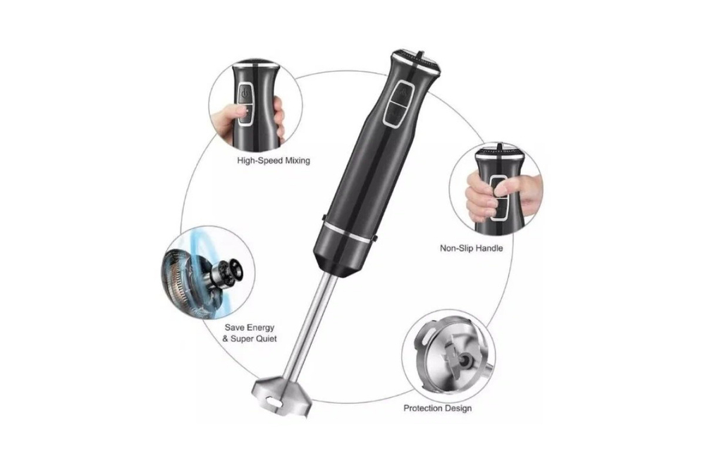 Блендер Deerma DEM-JB15W, чёрный