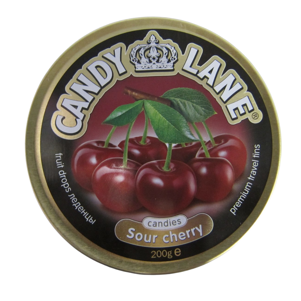 Леденцы Candy Lane кислая вишня 200 гр