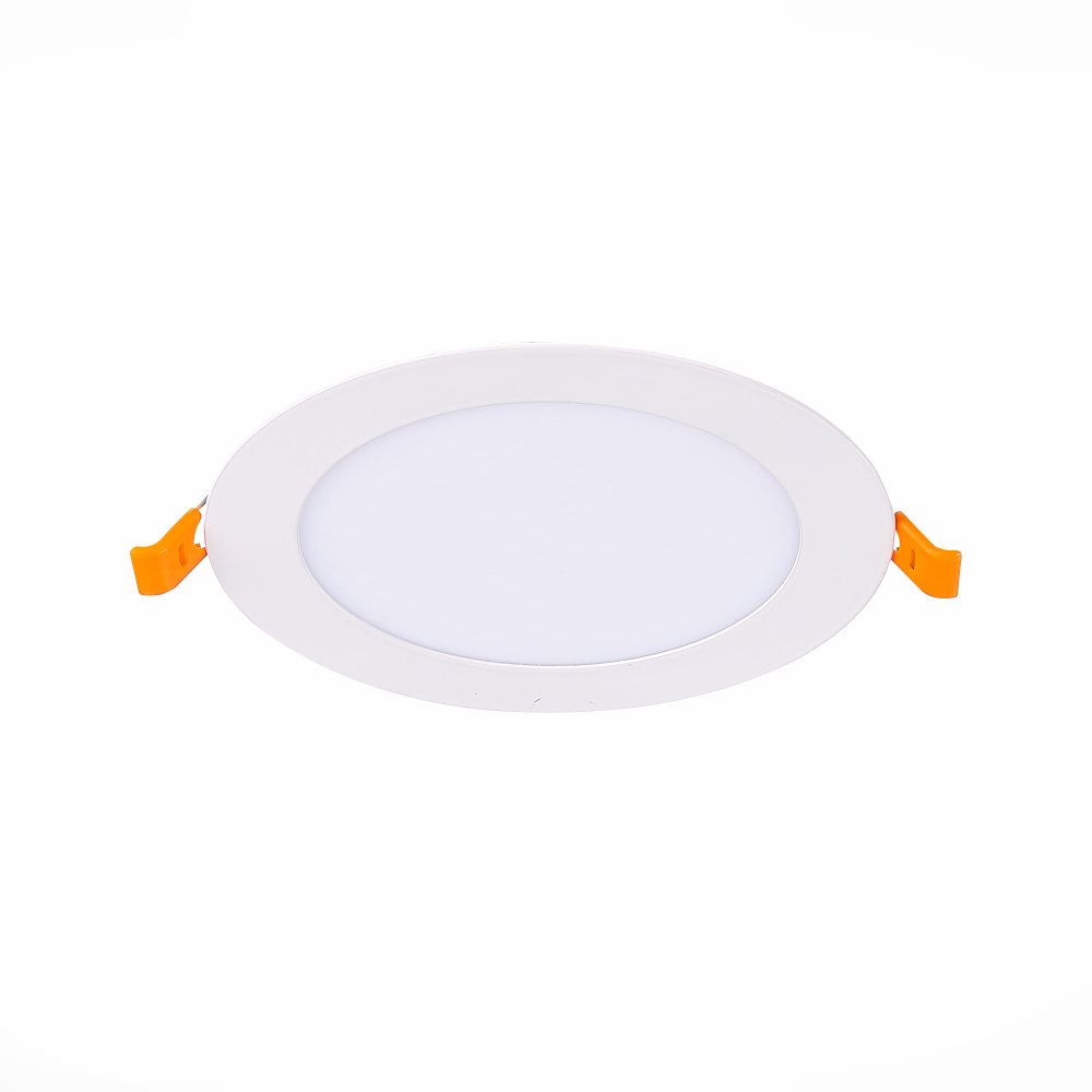 Светильник встраиваемый LED 9W 3000K 585Lm Ra80 110° IP20 D143xH18 90-265V