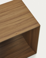 Litto Малый модуль полки из шпона орехового дерева 34 x 38 см