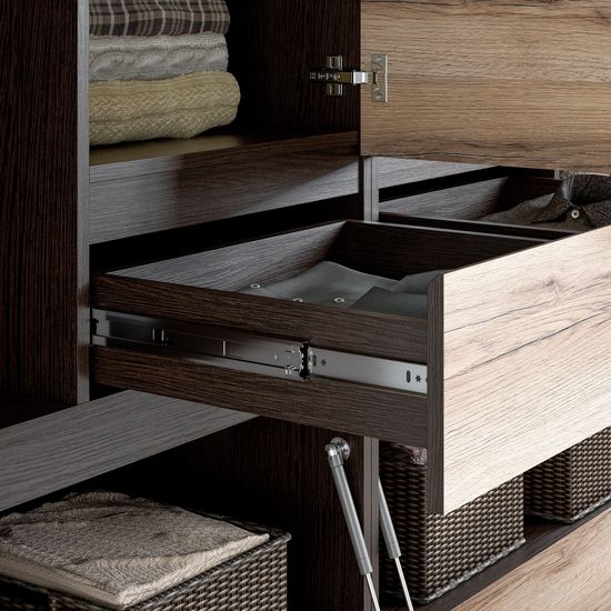 Шкаф 2-ств БЕРГЕН серия 2