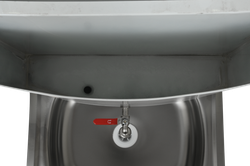 Умывальник дачный без подогрева "Люкс" ВИХРЬ, нержавейка, белый