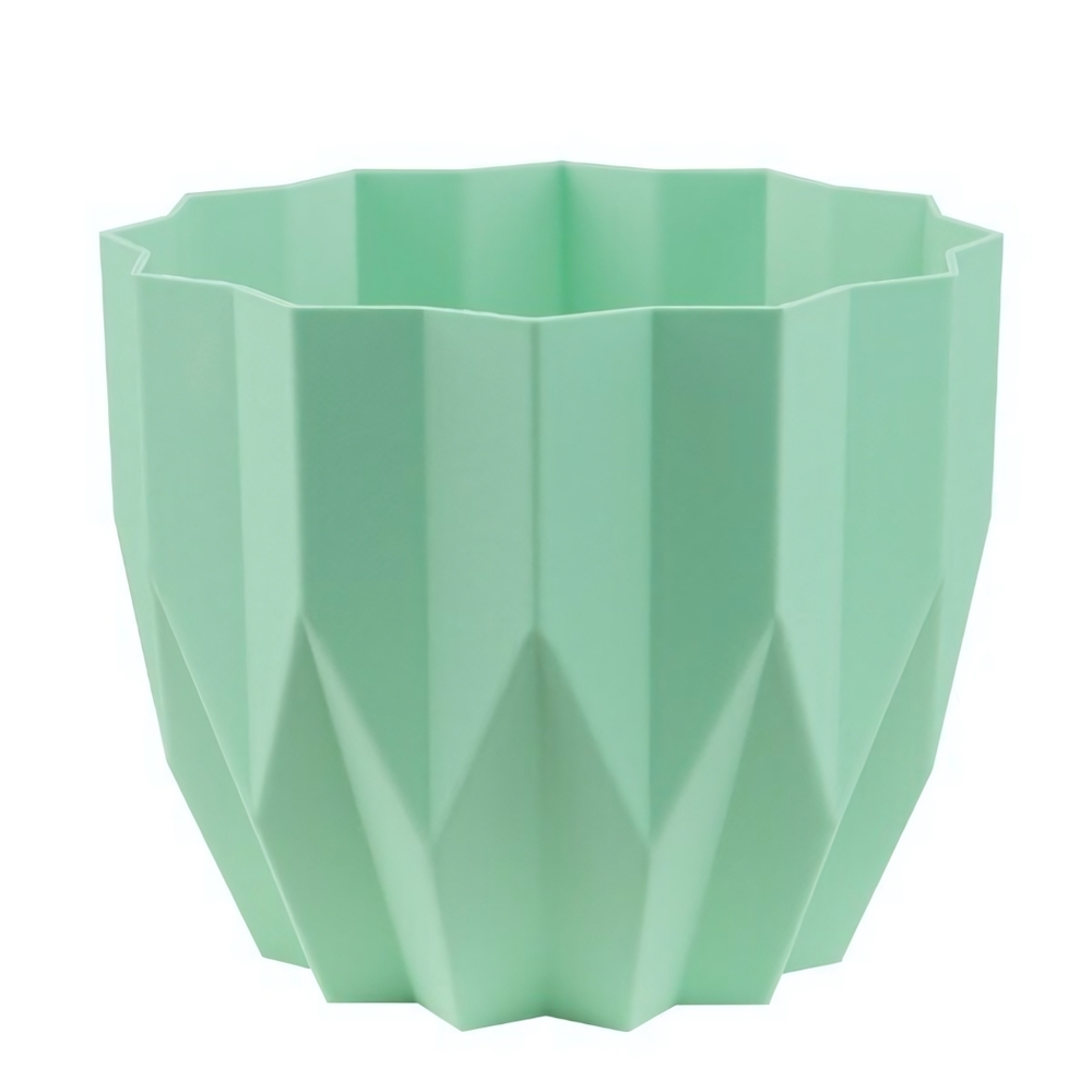 Кашпо "Геометрия" (2,2л.) Цв. Мята