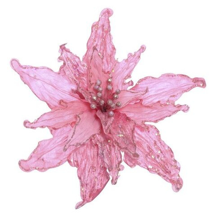 GAEM Цветок искусственный "Пуансеттия", L36 W36 H22 см