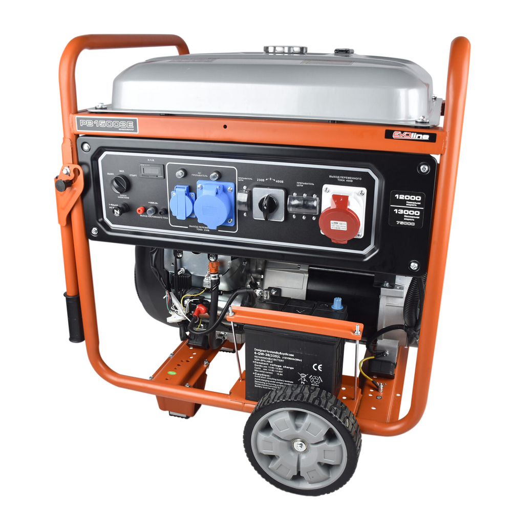 Генератор бензиновый EVOline PB 15003 E