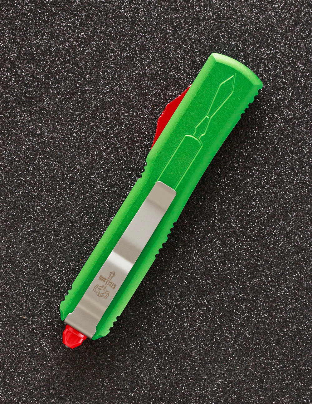 Автоматический складной нож Ultratech Bounty Hunter T/E VG10 123-10BHT (светло-зеленый)