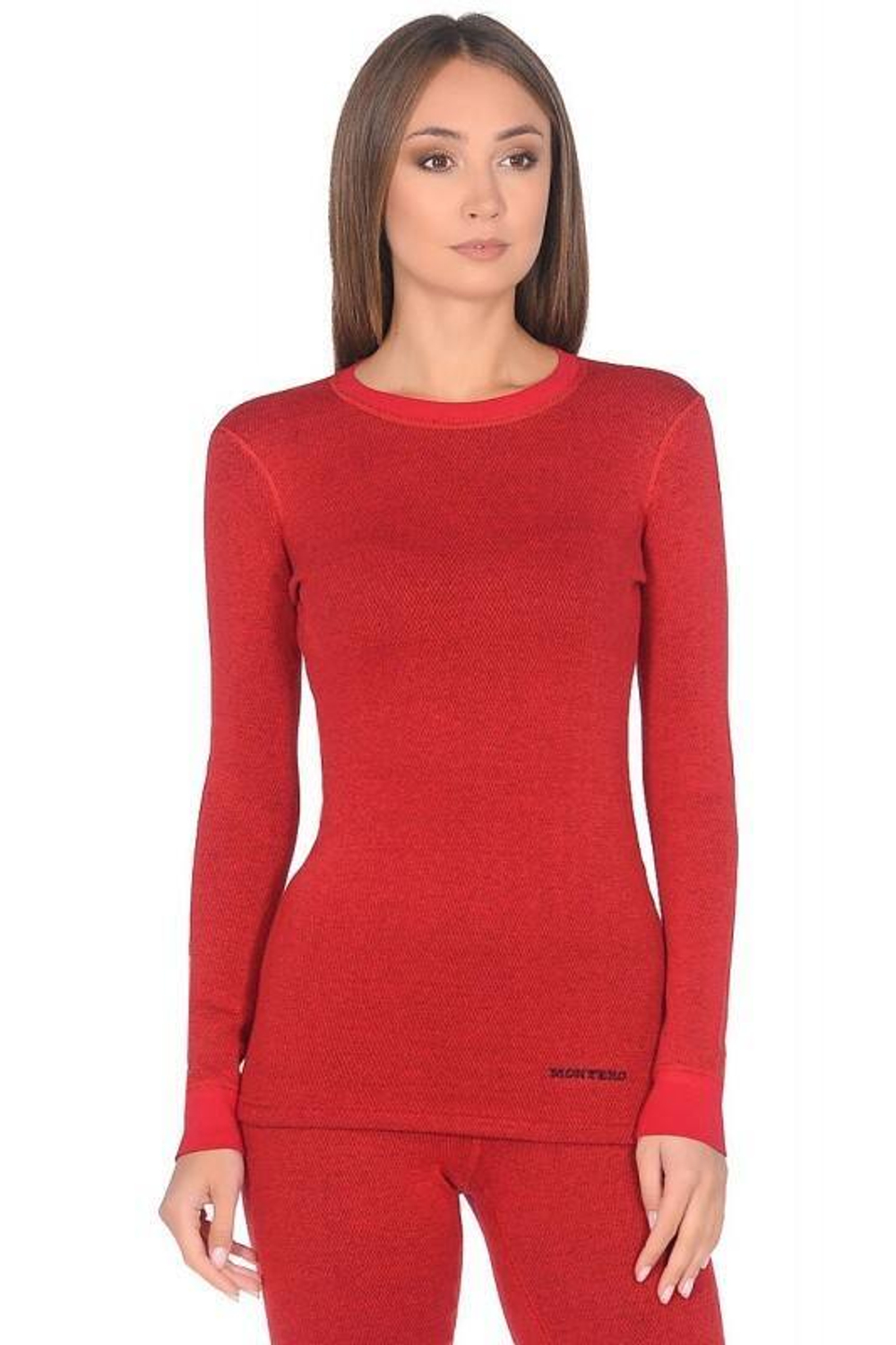 Термобелье женское Wool Protection MCLWPL0102ttt темно красный Montero