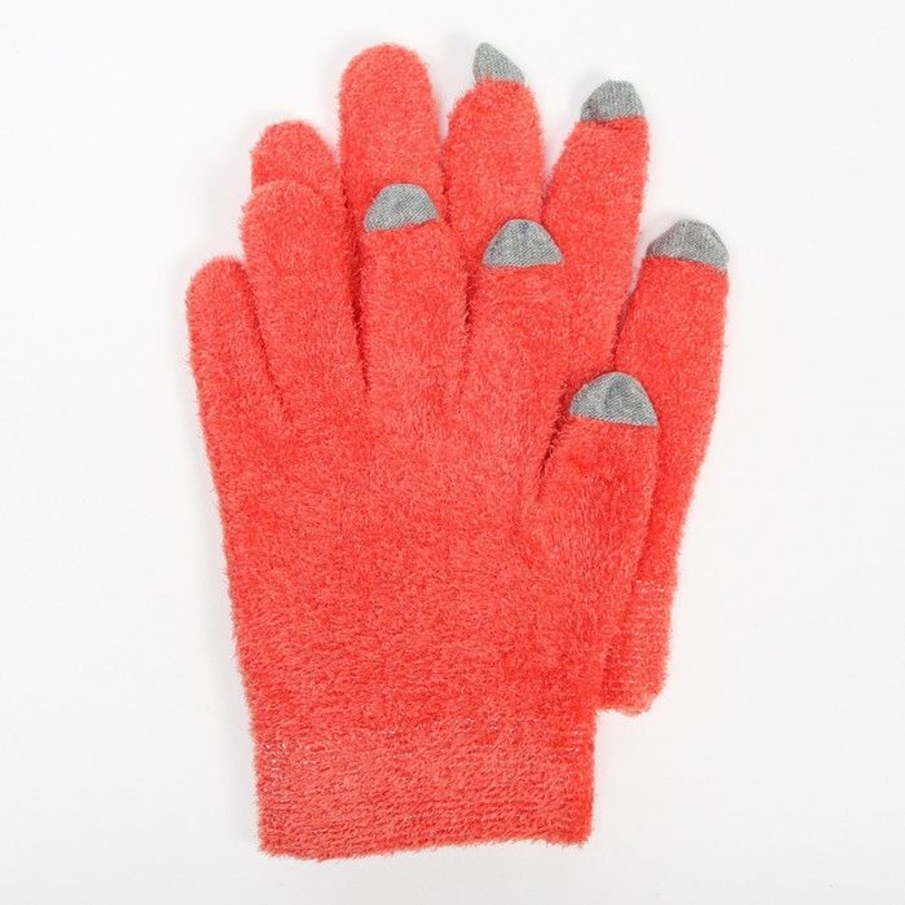 Коралловые SPA-перчатки на основе натуральных масел (Цвет: коралловый)