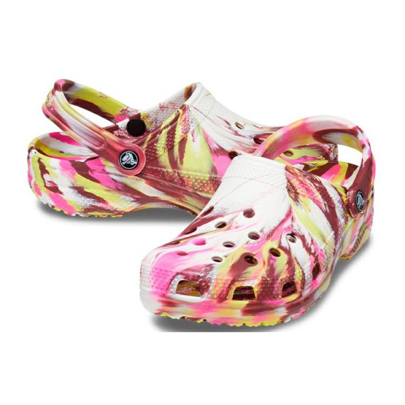 Crocs Classic Clog 'Pink Marble'