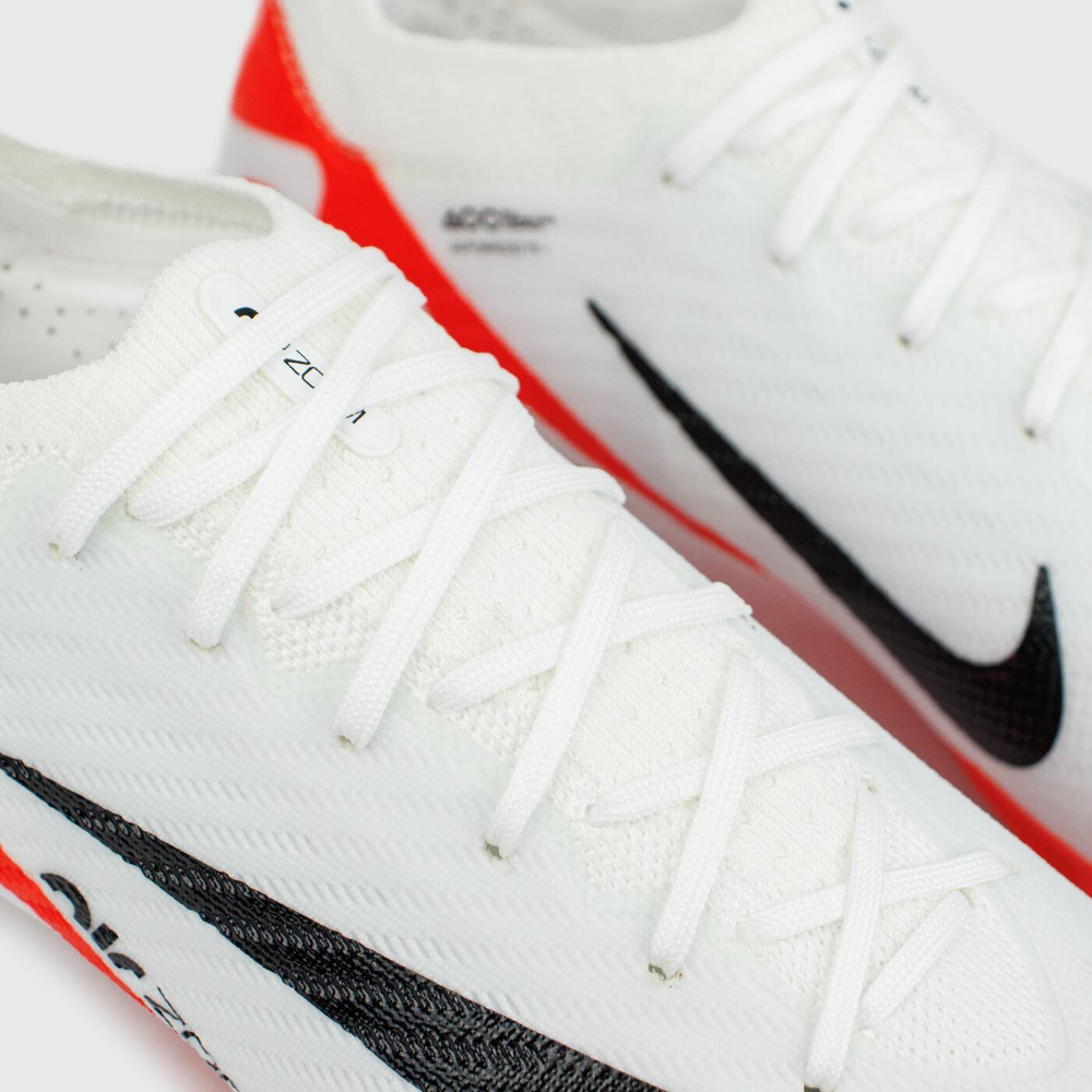 Бутсы Nike Air Zoom Mercurial Vapor XV Elite FG White Red