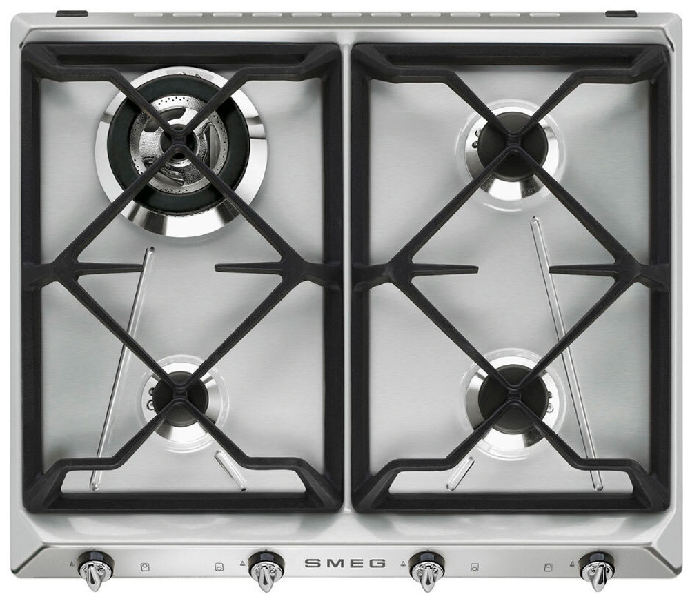 Газовая варочная панель Smeg SR 964 XGH