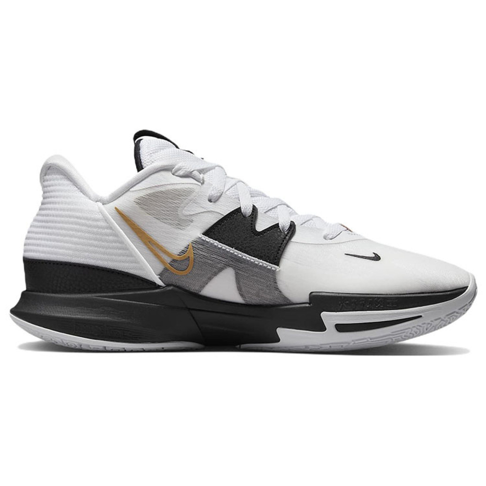 Кроссовки Nike Kyrie Low 5 EP White Black Metallic Gold