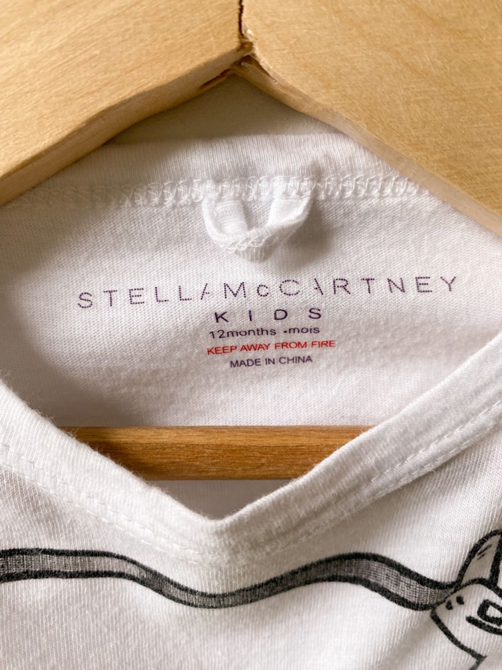 Хлопковый лонгслив Stella Mccartney, 80